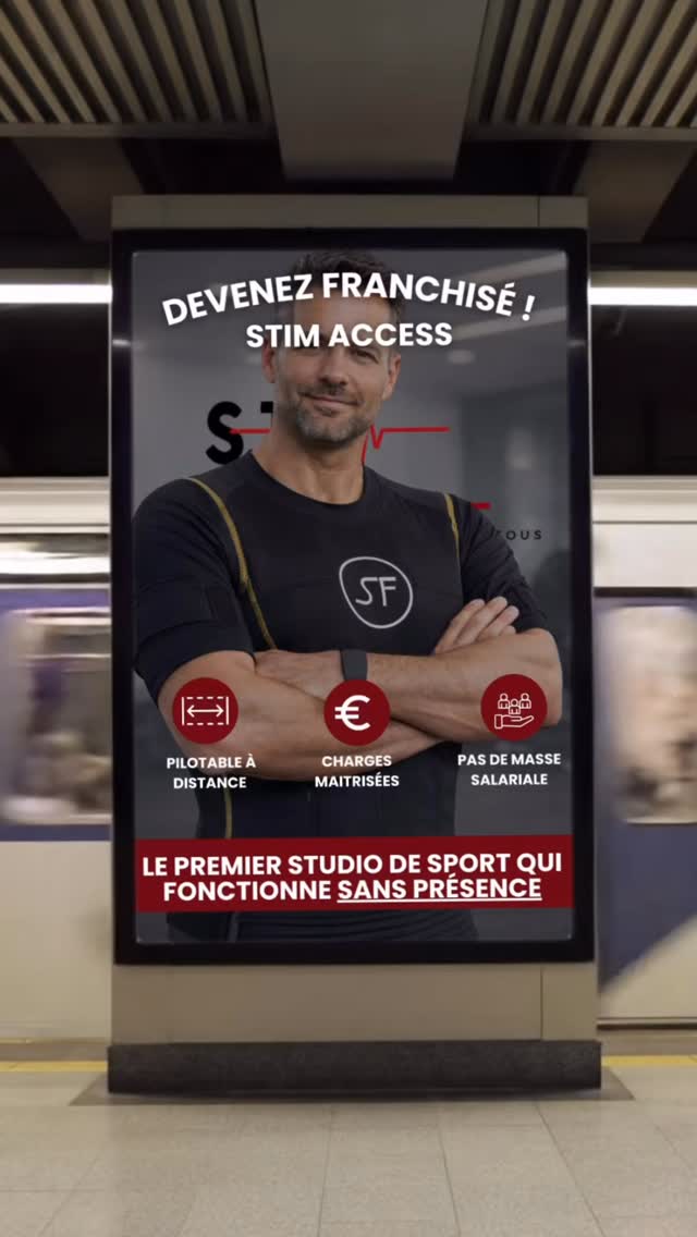 Devenez franchisé STIM ACCESS ! Pour toutes demandes d’informations : 07.67.76.38.05 ou contact@stimaccess.com 📧
#franchise #stimaccess #businessautonome