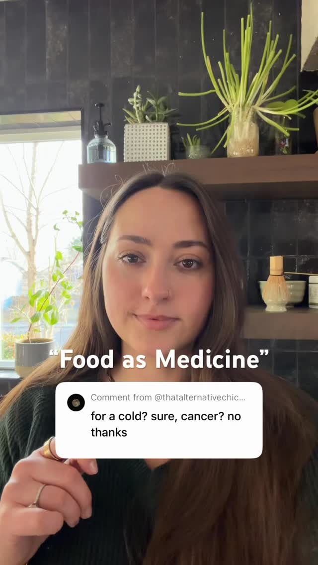 Thoughts behind “Food as Medicine” for complex conditions through a holistic lens based on research 🥙🥗 What are your thoughts?
#holistichealth #nutrition #foodasmedicine #holisticnutrition #wellness