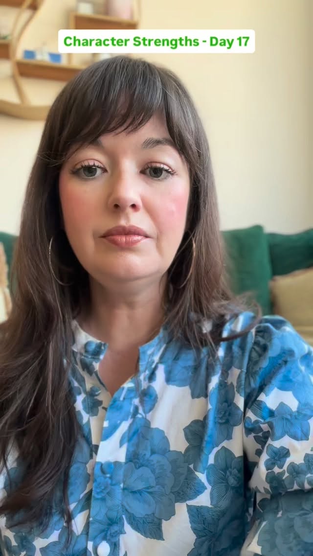 Character Strengths - Day 17
#positivepsychology #coachingpsychology #characterstrengths #cardoftheday #strengthoftheday