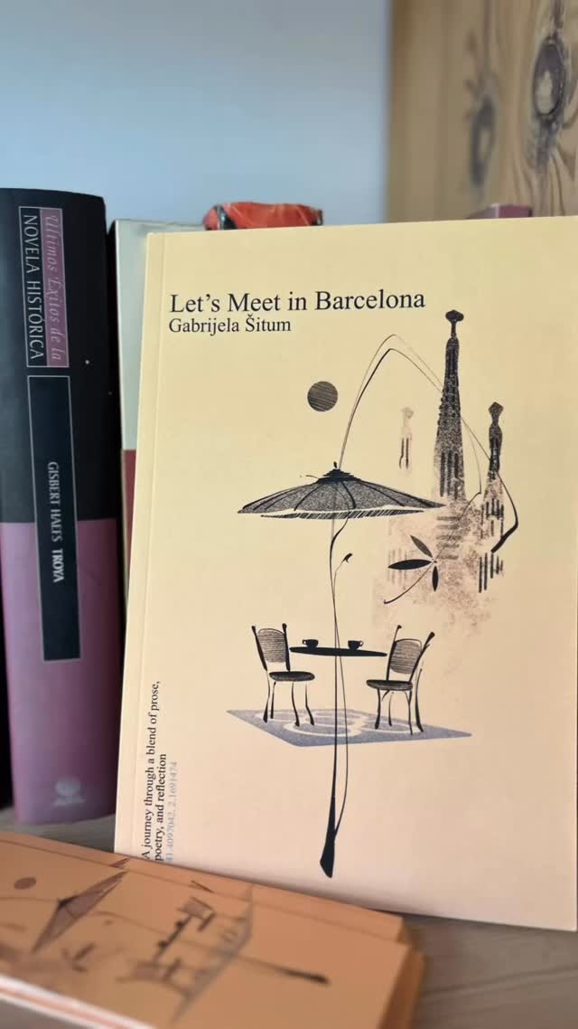 I hope you have the courage to leave your treasure behind, in the form of your art. #letsmeetinbarcelona