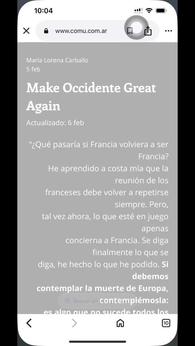 En 2026, entre el reparto del mundo en bloques y la carrera por los minerales críticos, Occidente enfrenta su mayor desafío: ¿puede sobrevivir sin traicionar los valores que lo hicieron grande?
Lee el artículo completo en el blog de COMU. Link en la Bio.
.
#geopolitica2026 #occidente #comublog #realismopolitoco #realismoestratégico