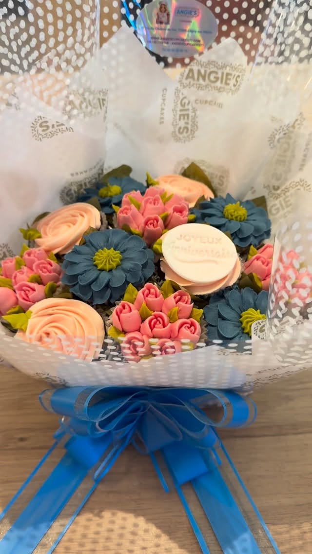 #angiescupcakes77 #cupcakes #bouquetanniversaire #dansle77