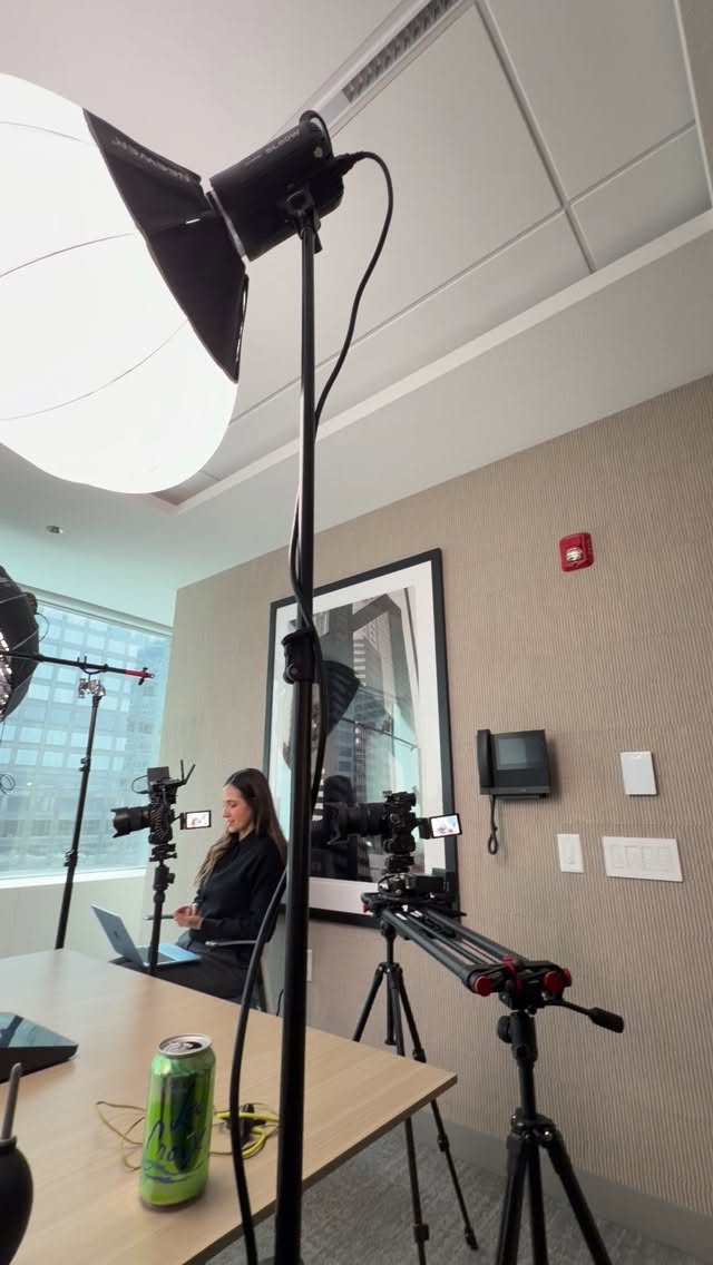 #bts of yesterday’s shoot for Laurel Ai in #Chicago