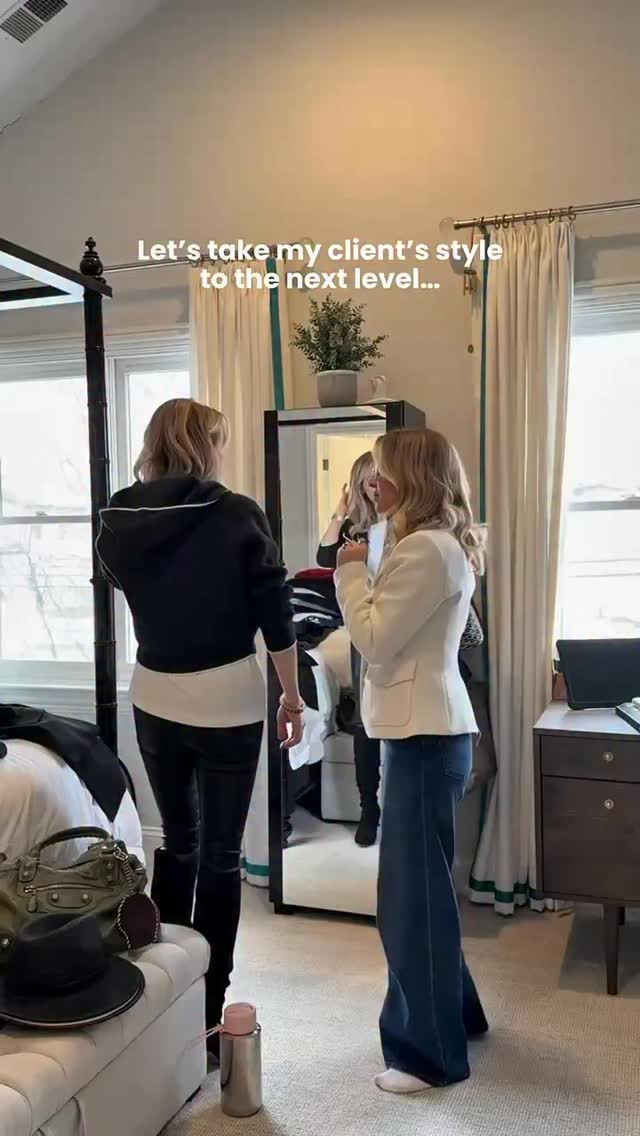 If you have a closet full of clothes and nothing to wear,
the solution is not in the stores.
It starts in your own closet.
This is my client Abby and I know most of you can relate.
After swapping her hangers, purging, and shopping her own closet, she was in awe of how much potential was already there. Pieces she loved but never wore or worn only once. Outfits she would have never thought to put together on her own.
When you work with me and my team, we do everything for you — including handling consignment. I know it’s hard to let pieces go when you’re attached, so we help you release them to be loved by someone else and make some cash you can reinvest into your wardrobe when the time is right.
In addition to in-person styling, we digitize your wardrobe and create at least 30 looks tailored specifically to your lifestyle.
All of this, WITHOUT BUYING NEW CLOTHES.
Abby will also receive shoppable style boards of wardrobe essentials she can elevate with time. No rush. She’ll walk away with over 50 looks (styled in person and digitally) to enjoy and fall in love with her closet all over again.
Feeling called?
I have one in-person Closet Edit spot available in April.
Yes, my team and I travel for this experience.
DM me and let’s start the conversation 👑✨
#closetedit #callingforththequeen