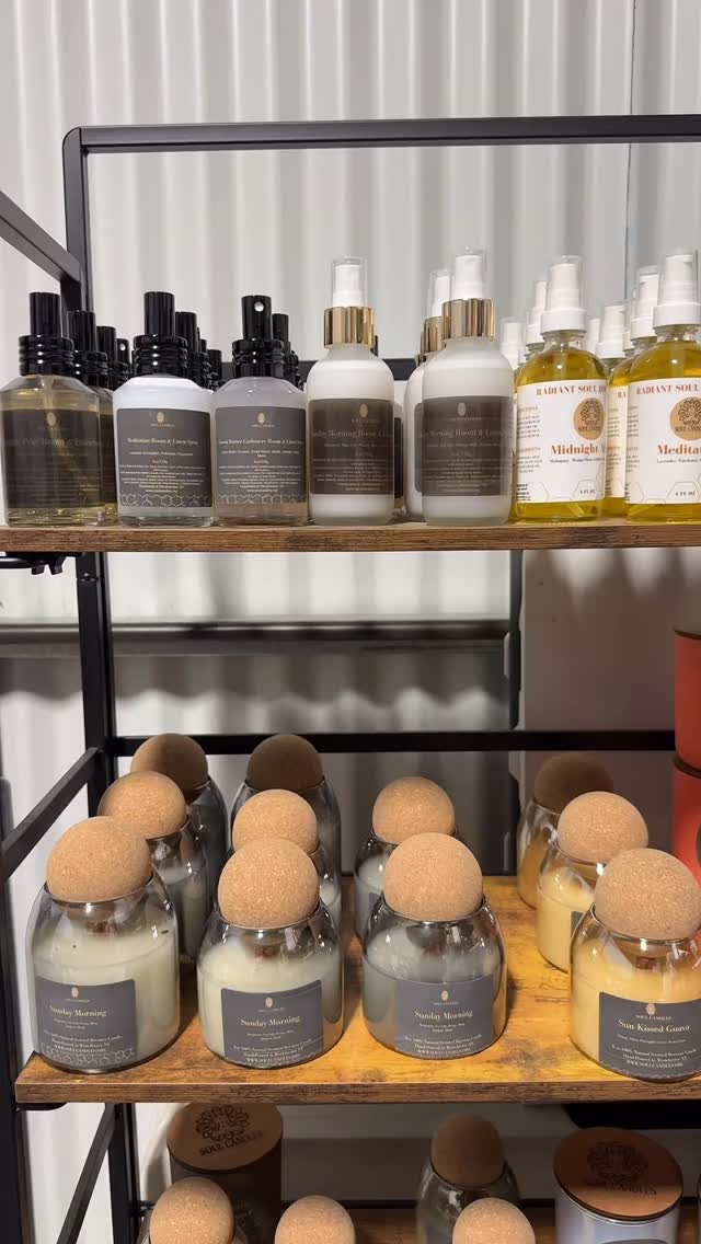 Restocked… intentionally.
Every scent poured with purpose.
Every flame lit with meaning.
✨ Sunday Morning
✨ Sun Kissed Guava
✨ Sage & Palo Santo
✨ Midnight Affair
✨ Divine Essence
✨ Mango Lassi
✨ Meditation
✨ Cocoa Butter Cashmere
Because your space should feel as elevated as your standards.
Which one are you reaching for first? 🕯️✨
#soulcandles #youdeservesomethingthoughtful #itsavibe #blackbusinessowner