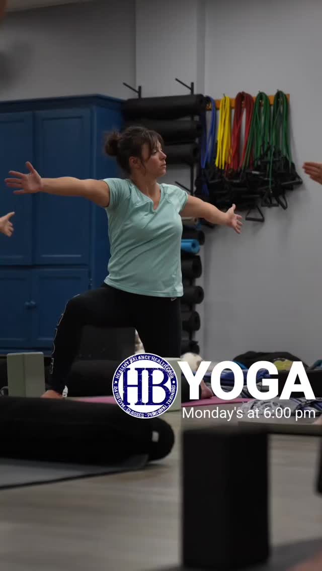It’s Yoga Night at Healthy Balance! Grab your mat, call the crew, and let’s get centered to start this week off right! Whether you’re a seasoned yogi or a newbie, there’s a spot for everyone. Let’s stretch, breathe, and unwind together.
Don’t forget to bring your best vibes! See you on the mat!
#YogaNight #HealthyBalance #Mindfulness #WellnessJourney #StartTheWeekRight SelfCare