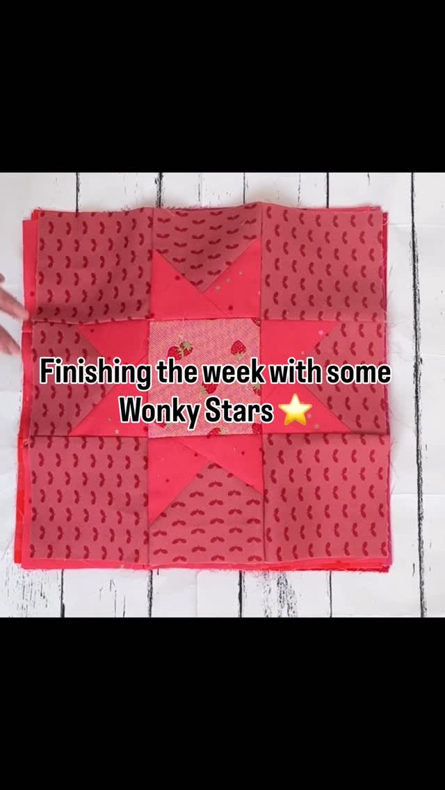 There’s been a whole lot of secret sewing going on here, but I can show you how I’ve finished my birthday week! (Yes I have a whole week, I’m extra that way 🥳)
Making these super fun Wonky Star blocks, they will join several others in a quilt for a lovely friend ⭐️
I love making scrappy quilts, every piece of fabric gets used eventually, whether that’s in a mini quilt, throw, big quilt, zipper pouch or bag I will use it! No scraps left behind here!
I hope you’ve had a great week - have you got weekend sewing plans?! I’m hoping to sneak in some longarm quilting ⭐️
#starblock #quilt #quilts #sewcreative #quiltblock