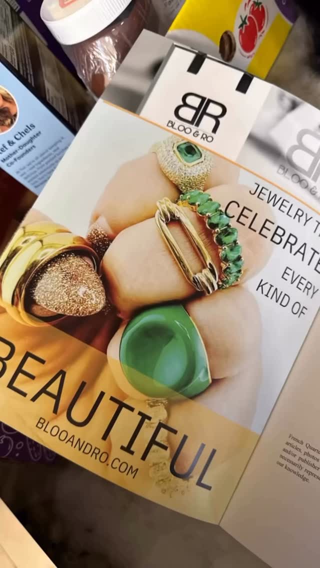 The new magazine is out and @blooandrojewelry is Featured in the French Quarter Magazine – Las Vegas Edition ✨
Seeing Bloo & Ro inside the front pages of this beautiful publication is such an honor.
To be included in a magazine that celebrates culture, style, and identity means everything to me. This brand was created from love — love of detail, love of confidence, love of timeless elegance.
Grateful to be part of a community that uplifts creatives, entrepreneurs, and dreamers.
#BlooAndRo #FrenchQuarterMagazine #LasVegasStyle #WomenInBusiness #LuxuryLifestyle