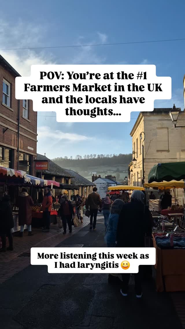 From the buskers to the sourdough, the energy at Stroud Farmers’ Market is truly unmatched. ✨
While I’m not a "regular", I feel so lucky to snap up those cancellation slots whenever I can. Thank you @freshnlocalmarkets 🫶The community of stallholders has been so welcoming with great banter and utter kindness and fun, and I’ve loved building my own little community of customers.
Other than the gorgeous local produce, my favourite part of the day is hearing what you lovely locals (and curious tourists!) have to say about Misneach Remedies.
I’m working hard behind the scenes to get onto more shop shelves around the Cotswolds and hopefully Stroud town itself! 🫶 (Watch this space!)
Did you spot me at the market in January or February? ❄️
If so, I’d love to hear your thoughts! Also, tell me—which other stalls are your "must-visits"? I have sooo many!
Let me know below! 👇
P.S. Thank you so much to everyone who stopped by for a chat last Saturday—even though my laryngitis meant I was doing more nodding than talking! 😆
#StroudFarmersMarket #CotswoldsLife #MisneachRemedies #ShopLocalStroud #SmallBizUK