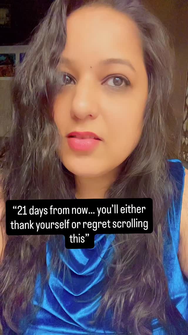 21 Days Fitness Challenge starts on 1st March.
Details below.
“21 days from now… you’ll either thank yourself or regret this scroll.”
Right now, it feels like just another post.
But 21 days from 1st March, you will either:
✔ Feel lighter
✔ Feel stronger
✔ Feel more confident in your clothes
✔ Feel proud you didn’t quit
Or…
❌ Still be saying “I’ll start soon.”
This is NOT:
– A crash diet
– 2-hour gym workouts
– Giving up your favourite food
This IS:
• Simple daily structure
• Accountability that keeps you consistent
• Smart nutrition guidance
• 15–30 mins movement
• A system that works in real life
I’m not asking for your whole year.
Just 21 focused days.
If you’ve been restarting again and again…
This is your sign.
Comment “21” or DM me READY
and I’ll share the details.
1st March.
Decide now which version of you shows up 21 days later. 🔥