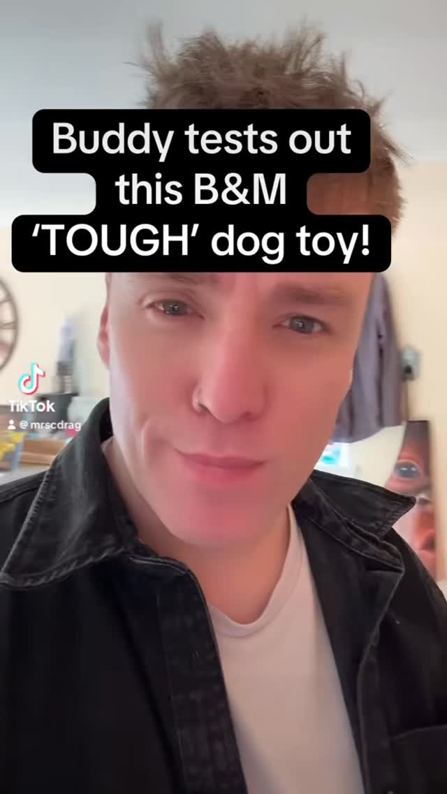 Ok @bm_stores , let’s see how your ‘tough’ chew toy does against the Chew-Master, Buddy!
#toughchew #buddy #dogtoy