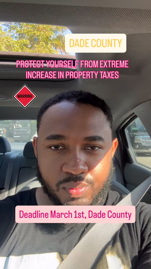 FILE YOUR HOMESTEAD EXEMPTION TODAY! 🚨‼️
-🌴💸 Huge Dade perks: Up to $50,000 off taxable value, Save Our Homes keeping assessed increases ≤3% yearly (even when market values explode), and compounding savings over time in our hot market. Thousands saved annually—Florida homeowners in Miami-Dade, this is essential! File yours now before the March deadline. Who’s joining the tax-smart club? #HomesteadExemption #MiamiDadeHomeowner #loancommander