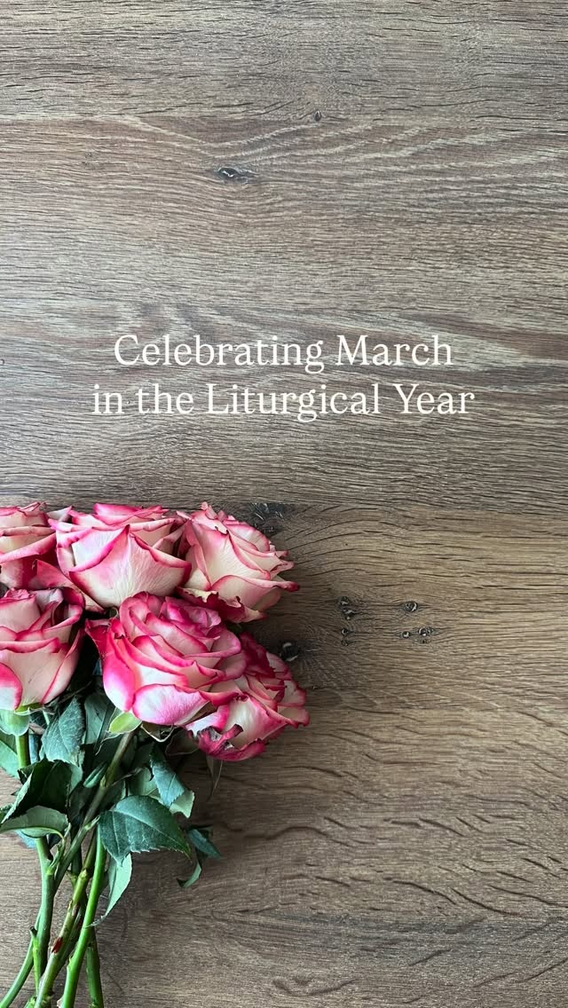 March is here, and for the Church, it’s one of the richest months of the year. Lent deepens, saints are remembered, and Holy Week arrives at the door.
Comment “March” for your liturgical guide to everything happening this month!
.
.
.
.
#liturgical #liturgicalliving #liturgicalhome #livingliturgically #liturgicalyear