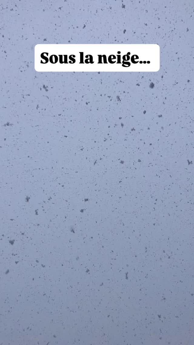 Danser sous la neige !!