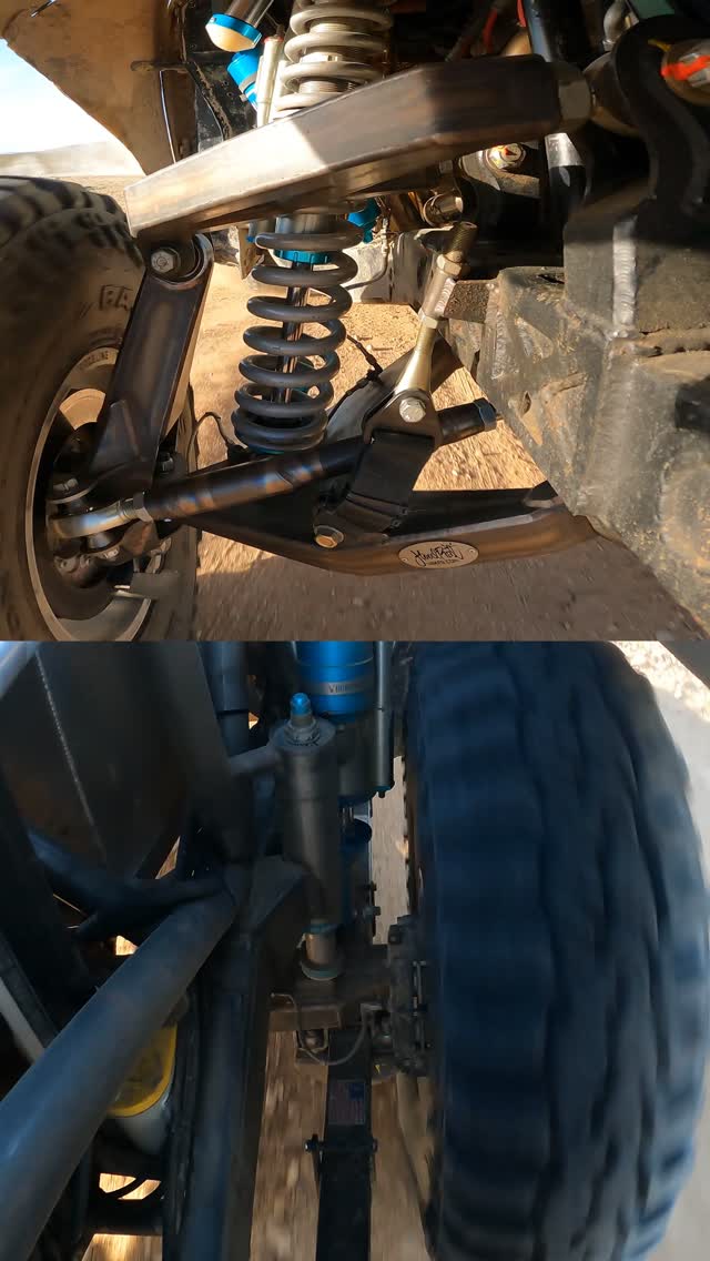 Ready to take on the week! A little action from our test session gearing up for @themint400!
#testing #suspension #leafsprings #shocks #desertracing