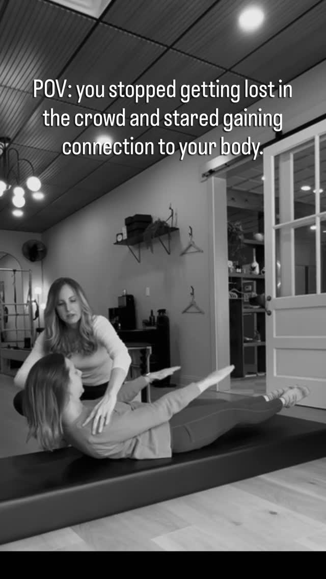Small Class Sizes = Big Results!
If you’re looking for classical Pilates where you can hide in the back row, Pillar Pilates is NOT for you.
We see you. Without judgement, with plenty of encouragement. Small group (3-5 people) instruction with 1:1 attention.
Pillar Pilates: Supporting your Movement.
#classicalpilates #pilatesforallbodies #pillarpilates #pilatesnwa #covecollectivenwa
