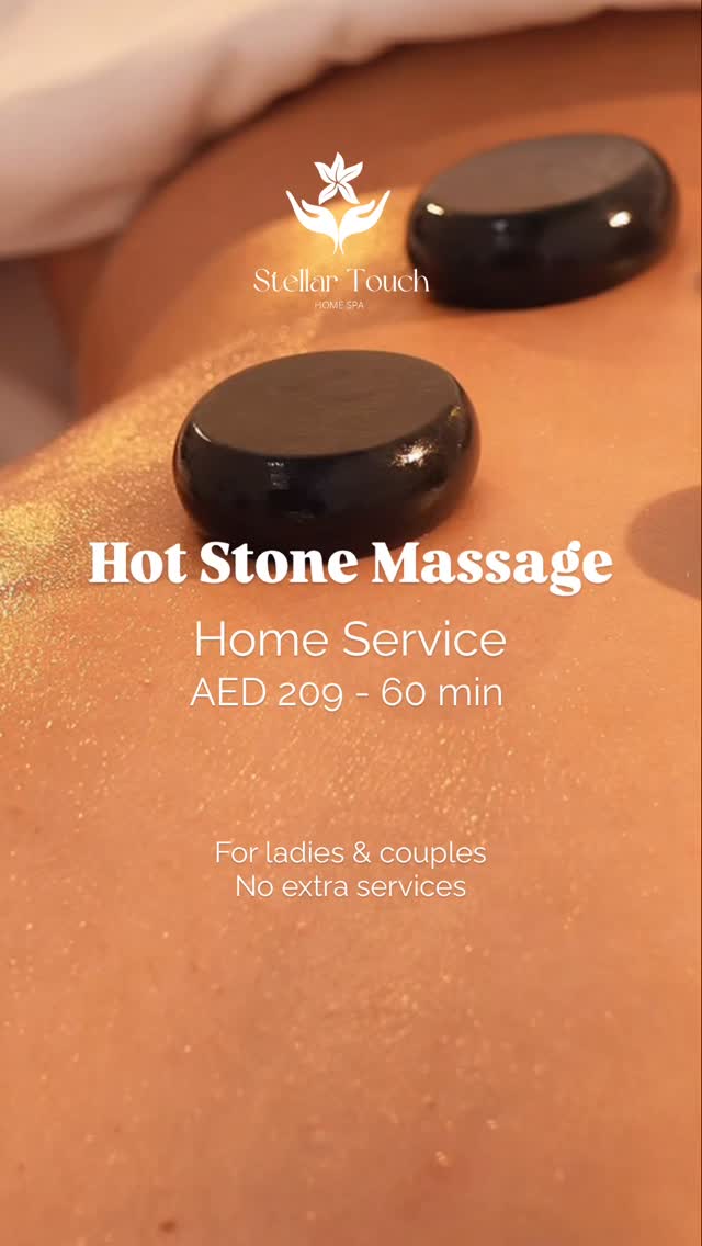 #hotstonemassage #dubaï