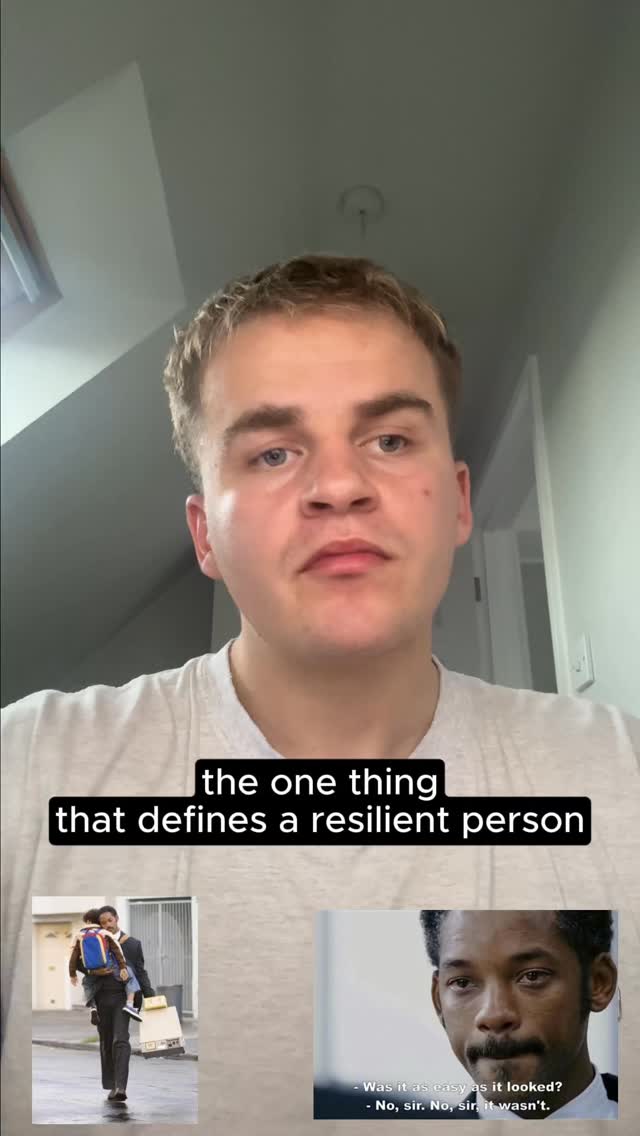 The one thing that defines a resilient person