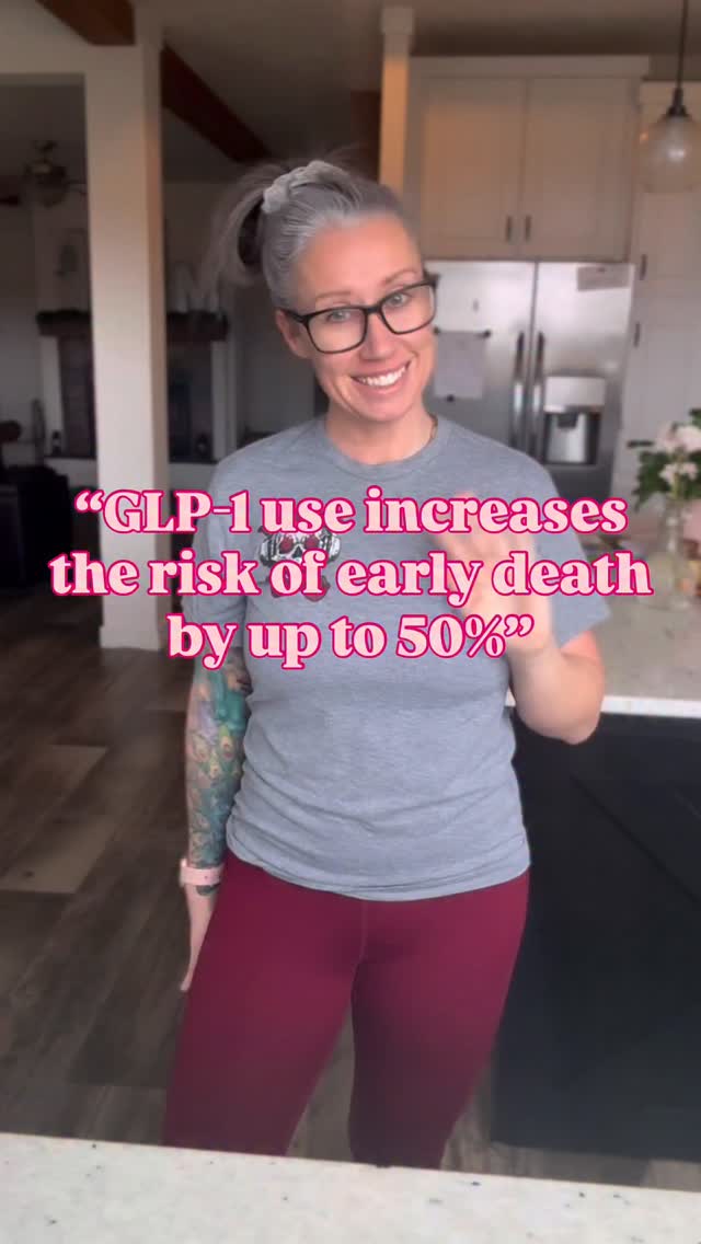 GLP-1s are treated like the villain.
Meanwhile, obesity is a chronic disease linked to hundreds of thousands of deaths every year in the U.S. and a significantly increased risk of early death, heart disease, diabetes, and certain cancers.
One gets demonized.
The other has been normalized.
GLP-1 medications aren’t killing people.
They’re helping treat a disease that already carries serious, well-documented risks.
Follow along if you’re on a GLP or considering it!