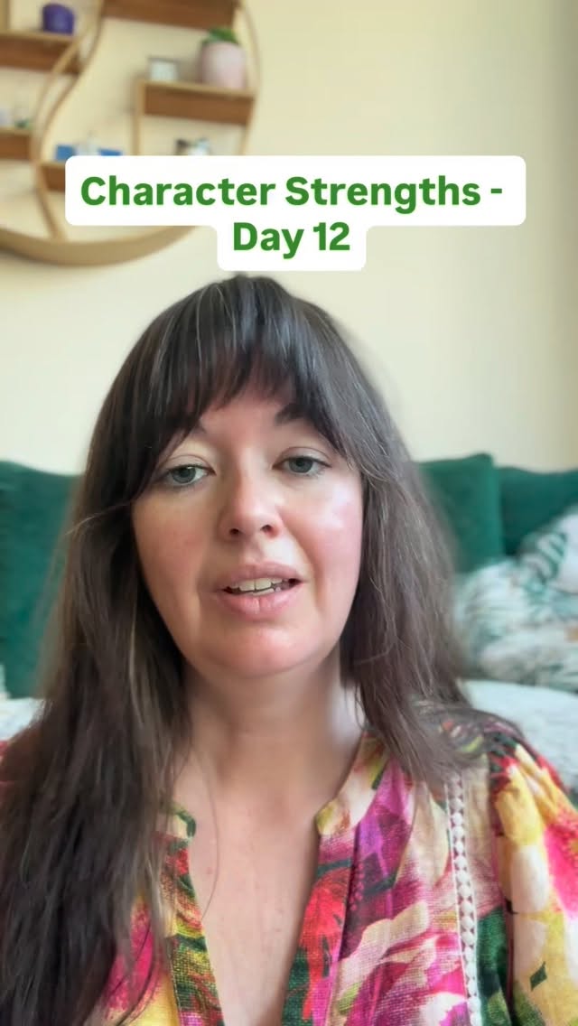 Character Strengths - Day 12
#positivepsychology #coachingpsychology #characterstrengths #strengthoftheday #cardoftheday