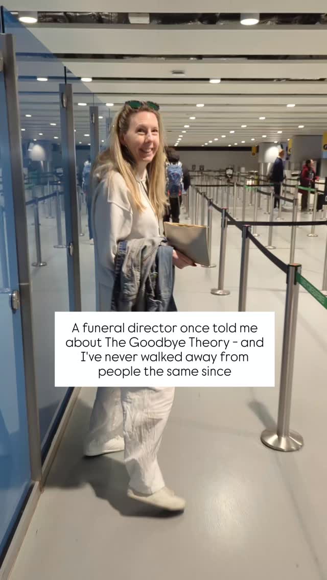 Have you heard of The Goodbye Theory? It's something that affected me way more than I realised 🥹
Someone once shared this with me… and it shifted something quietly but deeply inside me.
At the end of life, it's not usually the big things that people regret. They don't talk about the big dramatic things they wished they'd done...
They talk about the small goodbyes.
The rushed ones.
The distracted ones.
The “see you later” that didn’t carry the love it could have.
The Goodbye that was never meant to be the last 🥺
Because most of us live like there will always be another moment.
Another conversation.
Another chance to slow down.
But life isn’t always loud when it’s asking you to be present.
Sometimes it’s just a quiet nudge:
✨ stay a little longer
✨ say what you mean
✨ actually feel the moment you’re in
And when you really understand The Goodbye Theory… something softens.
You stop up with inrushing through people.
You stop treating connection like it’s guaranteed.
You start showing tention, not autopilot.
Not from fear.
From love.
Because one day, one goodbye will be the last.
And most of us won’t know which one it is.
✨ Follow me @jennyburleyward for healing truths, gentle perspective shifts & reminders to live fully while you’re here 💫