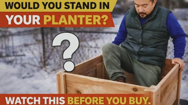 I build it. I test it. I ship this one.
Real cedar. Real strength. Less building, more planting 🌱
#RaisedGardenBed #CedarPlanter #GardenTok #SmallBusiness #MadeInUSA #GardenBuild #BackyardGarden