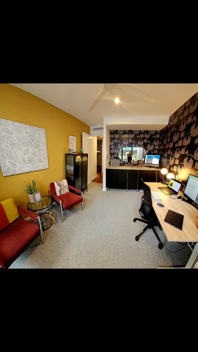 Office makeover done. Feels like my space now.