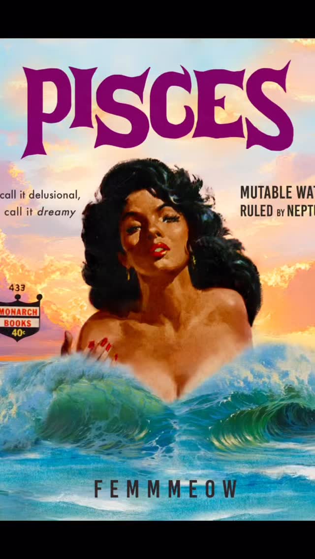 Happy Pisces season babies ♓️🐟
This print I an available on my website along with lots of other merch!