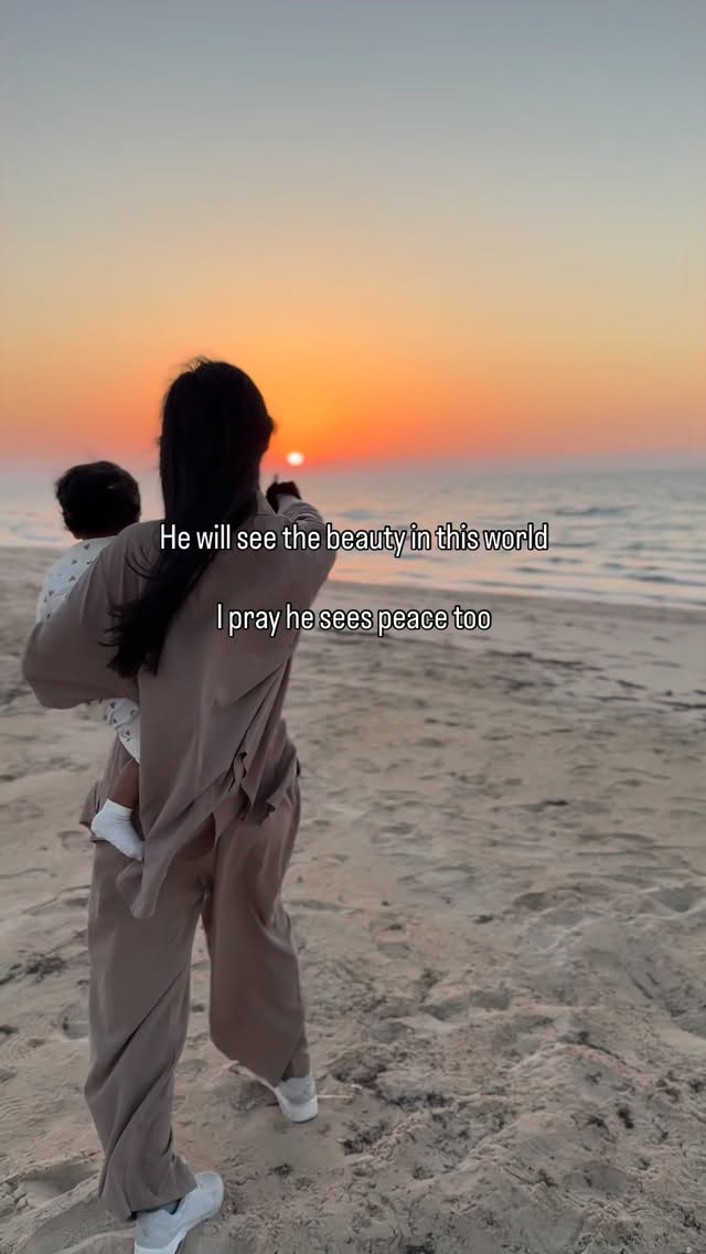 Just days ago, we were in Doha —
walking along the shore, watching a peaceful sunset,
quietly admiring how beautiful this world can be.
And now the headlines feel heavier.
It’s sobering how quickly things can shift.
Moments like this remind me how fragile peace can feel -
and how precious it truly is.
I don’t just want to show my son the world.
I want to show him its goodness.
Its kindness.
Its love.
And I pray he grows up able to experience all three.
By Krishna’s grace, we returned home safely just days ago.
And today, I’m holding him a little tighter. 🤍
#dohaqatar #motherhood #peace #humanity #humankindness