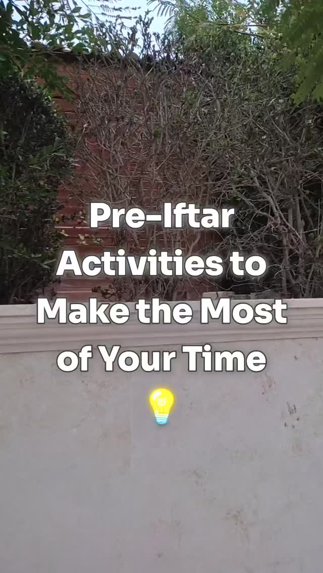 Pre-Iftar Activities to Make the Most of Your Time š”
There's something special about connecting with animals, it heals the soul and reminds us of life's simple joys