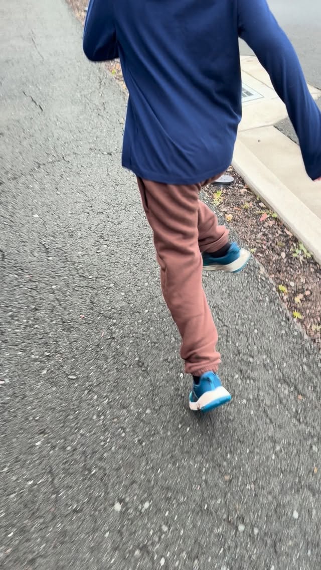 One of my favorite parts of our school day now… is running.
When kids run together, something different happens.
They aren’t performing.
They aren’t worried about being right.
They just go.
They run like they’re still allowed to be children — carefree, loud, competitive, encouraging, and proud of themselves.
What surprised me most is what happens after we run.
Attention in math improves.
Frustration tolerance goes up.
Kids who used to shut down will try again.
And several students just set new personal records for most problems completed during work time.
Movement isn’t a break from learning.
For many kids, it’s the doorway into learning.
So now… we’re training for a 5K together.
Not because we’re trying to make runners —
because we’re trying to help kids experience effort, persistence, and confidence in their own bodies.
Bay Area friends — do you have a favorite kid-friendly 5K you’d recommend? We want to pick our first one!
This is school for us.
And honestly… watching them run has become one of my favorite parts of teaching.
#run #carefree #outdooreducation #microschool #alternativeeducation