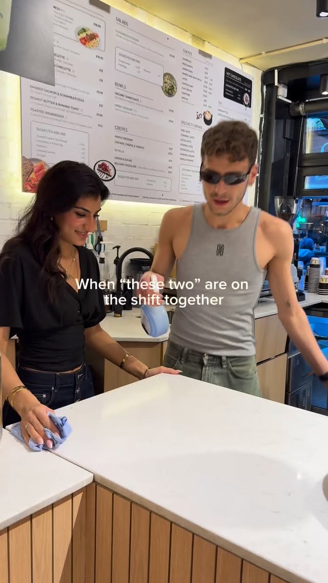 The dream team ✨
#coffee #viral #explorepage✨ #funny #coffeeshop