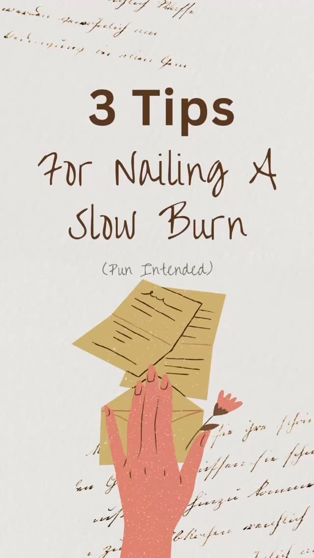 Want to write a slow burn?
Make them wait.
Make them want.
Make them suffer (just a little).
Tension > Touch. Always. 🔥
#SlowBurnRomance #authorofinstagram #WritingReels #RomanceTropes #WritersLife