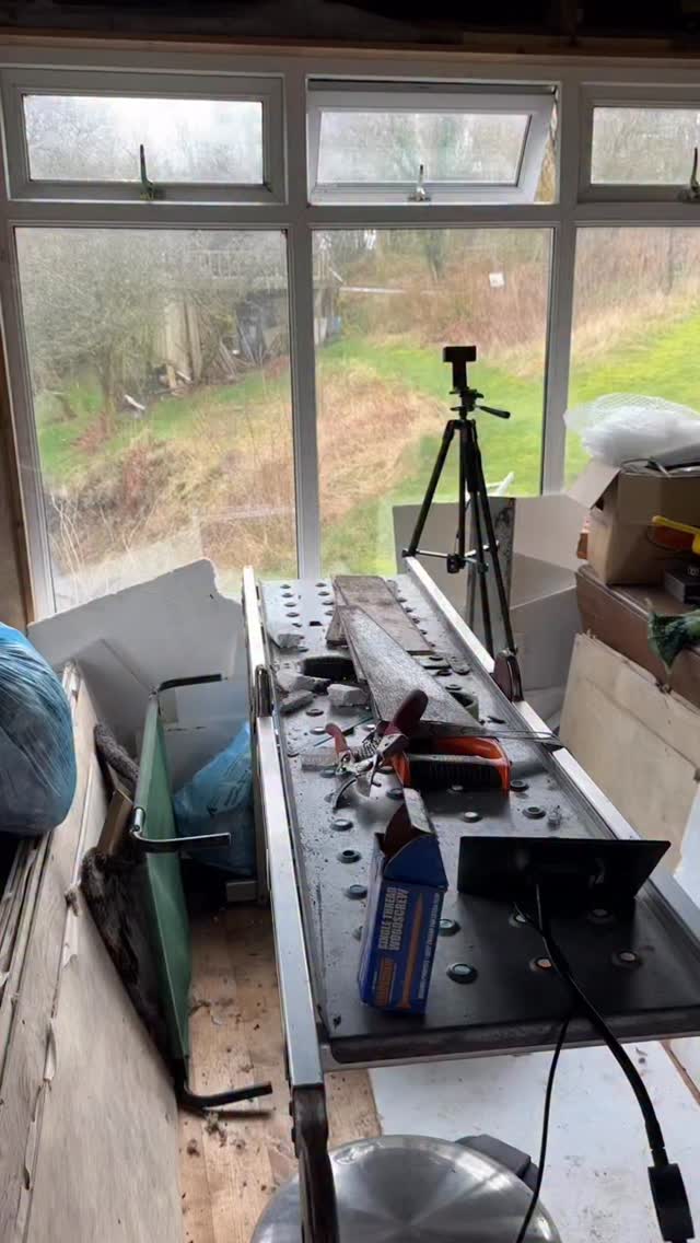 Let’s DO THIS!
This is the current state of my hide! 😱
I haven’t done anything in it for ages….. today I am going to take control again and get moving!
I need to get the walls back up with new insulation, get the roof panels in and get the end wall done…… and a tidy up.
How much can I get done today??? 💪💪💪