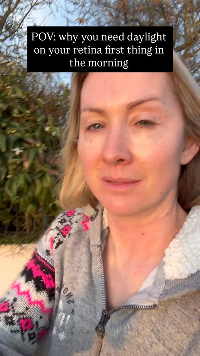 Puffy eyes and no make up warning 😁 Trying to start the week of right.
✨ Morning light = better hormones, better mood, better you. ✨
Getting natural sunlight on your retina within the first 30 minutes of waking is one of the simplest, most powerful ways to support your circadian rhythm.
This helps:
☀️ Regulate cortisol (your “get up and go” hormone)
😌 Reduce anxiety + morning grogginess
🧠 Improve sleep quality later in the day
🔥 Support metabolism and energy
🌙 Balance mood during perimenopause + menopause
You don’t need blazing sunshine — even a cloudy sky counts. Step outside, face the daylight (no sunglasses for a few minutes), breathe, and reset your body’s natural clock.
Small habit. Big impact.
Your hormones will thank you. 💛
#perimenopause #menopausesupport #menopausedoctor #sleepbetterlivebetter #sleepbetter
