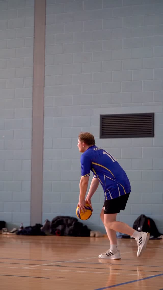 Middle attack on absolute lockdown, explosive, unstoppable, and straight through the block 💥 Nothing was getting in his way there 💛💙
.
.
.
#WeAreBVC #BristolVolleyballClub #BVCM1 #VolleyballEngland #Bristolsports