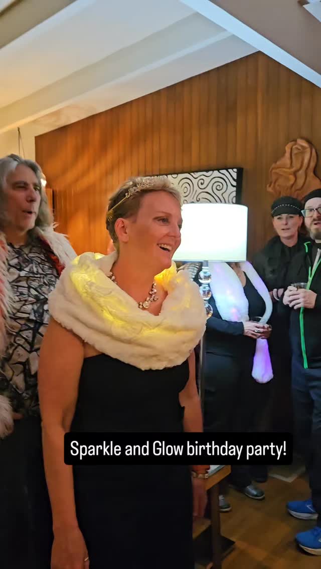 For my birthday I decided to work on cleaning out the garage by giving away light up scarves and items from my old business that I shut down years ago. It was so good to give away so many prototypes that I had created over the years. Cleaning out and making room for more of the new in my life!
#thisis54 #happybirthday❤️ #makingwayfornew