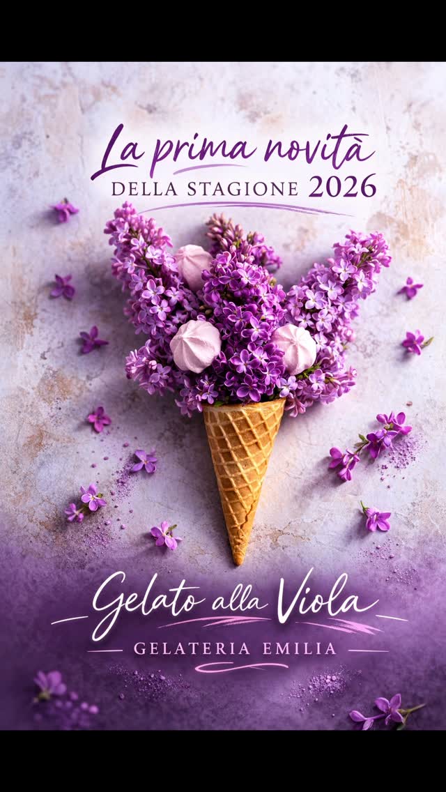 Si apre la stagione… in viola. 🌸
La prima novità della stagione 2026 è qui:
🍦 Gelato alla Viola — floreale, delicato, irresistibile.
📍 Sabato 28.2.2026 — dalle 12:30
📍 Gelateria Emilia – Murten
Tagga chi vuoi portare con te! 👇
#gelateriaemilia #gelato #viola #novità #primavera saison2026 artigianale murten
🇩🇪 Die Saison beginnt… in Violett. 🌸
Die erste Neuheit der Saison 2026 ist da:
🍦 Veilchen-Glacé — blumig, zart, unwiderstehlich.
📍 Samstag, 28.2.2026 — ab 12:30 Uhr
📍 Gelateria Emilia – Murten
Markiere, wen du mitbringen möchtest! 👇
gelateriaemilia glacé veilchen neuheit frühling saison2026 handgemacht murten
🇫🇷 La saison s'ouvre… en violet. 🌸
La première nouveauté de la saison 2026 est là :
🍦 Gelato à la Violette — floral, délicat, irrésistible.
📍 Samedi 28.2.2026 — dès 12h30
📍 Gelateria Emilia – Morat / Murten
Taguez celui que vous voulez amener ! 👇
gelateriaemilia gelato violette nouveauté printemps saison2026 artisanal morat murten