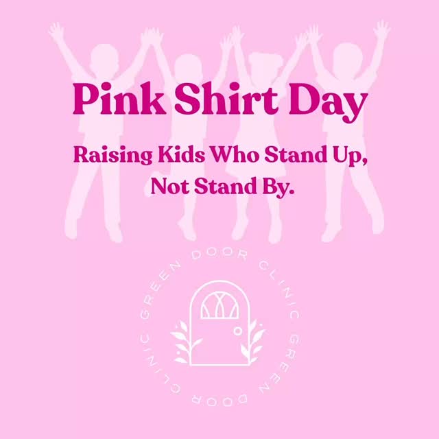 Raising kids who stand up, not stand by.
Pink Shirt Day is a reminder that kindness isn’t passive.
It’s brave. It’s practiced. And it’s learned.
At Green Door Clinic, we help kids build:
• Confidence to speak up
• Empathy to understand others
• Courage to do the right thing — even when it’s hard
Because preventing bullying starts long before the playground.
#PinkShirtDay #KindnessMatters #RaisingResilientKids #ChildMentalHealth #ParentingWithPurpose