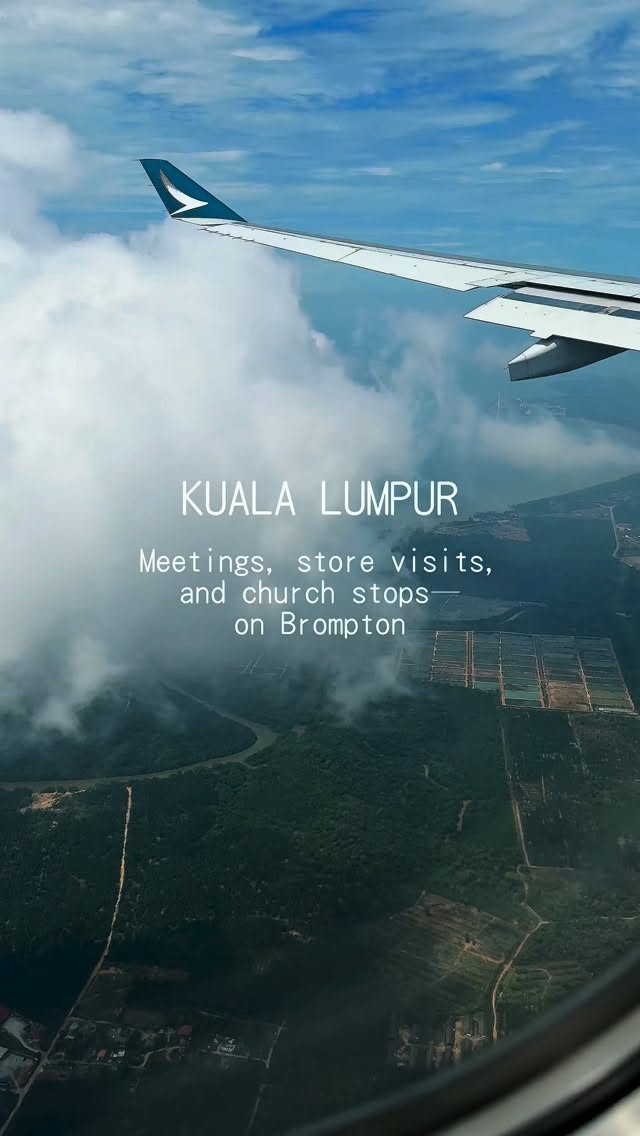 Living with intention, yet letting the spirit lead — sometimes the path appears only when we start walking, one quiet step at a time.
This trip to Kuala Lumpur began almost impulsively, yet with a clear intention — to seek clarity through others. Inspired by my Tokyo journey, I created A Quiet Desk — a quiet space to listen — offering 45-minute one-on-one sessions for journaling souls. With support from @cziplee, I met fourteen individuals over two days. Each session felt like looking into a mirror, discovering new sides of myself reflected through their words. At the end of every conversation, I wrote them a small note of encouragement — messages that became reflections for my own heart too.
On arrival, I found @cyclelogybangsar just ten minutes away after my tyres deflated. A small sign things were unfolding as they needed to. The roads of KL weren’t made for bikes, yet there was a rhythm in the challenge. Each pause taught me to notice, breathe, and trust the next turn.
Among the fourteen was a radio interviewer around my age — someone who drew stories from business leaders daily, yet was quietly navigating his own season of personal and spiritual change. He mentioned a Hindu temple beside my hotel. One sleepless night, the clock read 5:55 a.m. I walked over and stepped into Abhishekam — the ritual bathing of the Shiva lingam with milk, water, and sandalwood. Birds circled above the altar. Everything — the prayers, the fragrance, the light — moved in one shared breath.
Another session brought me to a microbiologist whose faith ran as deep as her science. Her words stayed with me on the last morning, as I biked to St. Mary’s Cathedral — 131 years old — where sunlight filtered through stained glass. Two encounters, two faiths, different rituals — yet both shaping the same peace and yearning.
In that quietness, I understood — trust intention, follow spirit, and let each moment unfold in its own divine tempo.
#trctravelersnotebook #malaysia #brompton #journaling