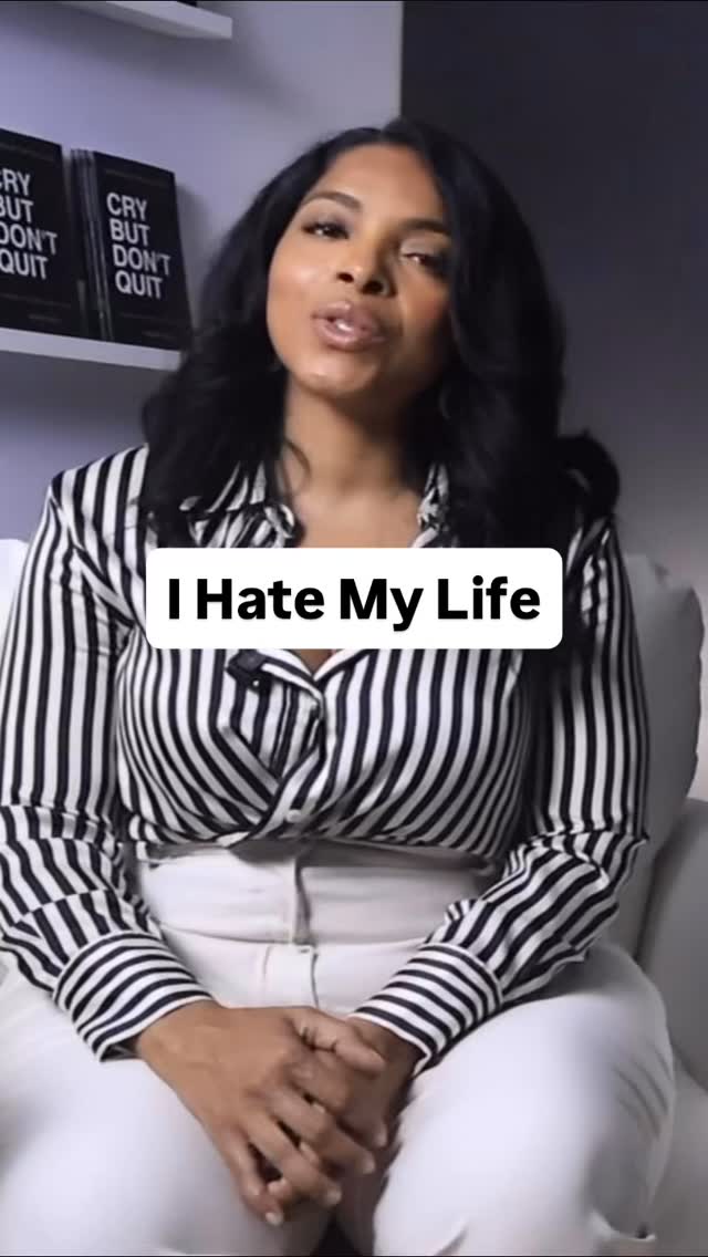 You’re publicly smiling… but privately thinking, “I hate my life.”
If that’s you — watch this.
Here’s what to do when you feel stuck, overwhelmed, or disconnected from the life you’re living.
More episodes coming soon for women who want what they give.
#CryButDontQuit 🚀