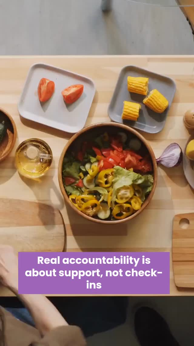 I used to think accountability was just about someone checking in on my progress. But real accountability is so much deeper—it's about feeling truly supported, even on the days when motivation is low.
If you're on a wellness path, having a coach or community that holds space for your struggles and your wins can make all the difference. It's not about perfection; it's about showing up for yourself consistently, with kindness and honesty.
Ready to find the kind of accountability that actually helps you stick with your goals? Let's talk about how real support can change your wellness game.
#alwaysonyoursidecoaching #Healthcoach #wemeetyouwhereyouare
Link in bio