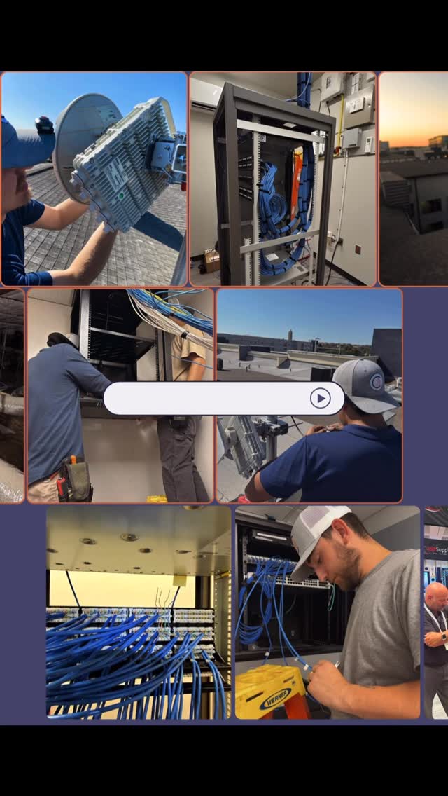 Take a look at the people, the work, and the dedication behind Cielo Systems. We are committed to providing you dependable technology solutions every step of the way.
@siklummwave @ubiquiti
#cielosystems #wirelesssolutions #lowvoltage #connectivitymatters