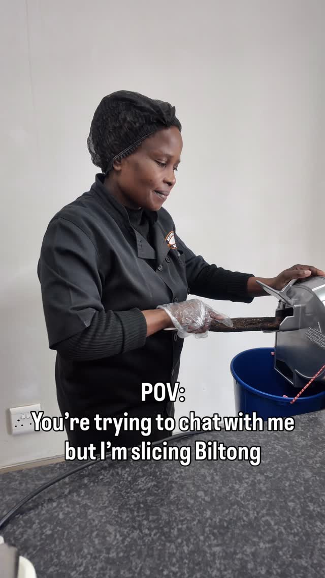 We're all about our customers! 😉🧡 Beat the Monday blues with easy, tasty Biltong from our online store or Gauteng branches. 🥓