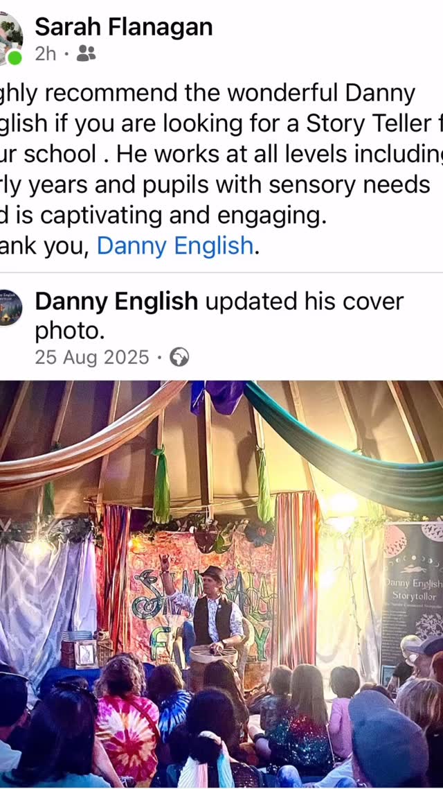When you book me as a storyteller, you’re getting someone who pours their heart and soul into every tale. Someone who doesn’t just tell stories—but builds connections.
Today was a beautiful reminder of why this work matters so it’s lovely to hear such heartfelt feedback.
I spent the day in a school where hearts of gold shone brightly—across the playground, through the classrooms, and in the warm, almost spring-like sunshine.
At lunchtime, one pupil came up to me and said,
“Danny, let me introduce you to my friends.”
He then walked me around the playground, proudly introducing me to almost every child there. And the wonderful thing was—there was never any question that they were his friends.
In a world where acceptance can sometimes feel in short supply, this place radiated it far beyond the school gates.
Today brought good challenges, as days like this often do. But I left feeling something far greater than tiredness—I left feeling deeply happy and fulfilled.
Because moments like that remind me what storytelling is really about: connection, kindness, and belonging.
#storytellingmatters #sensorystoryteller #powerofstory #connectionthroughstories #dannyenglishstories