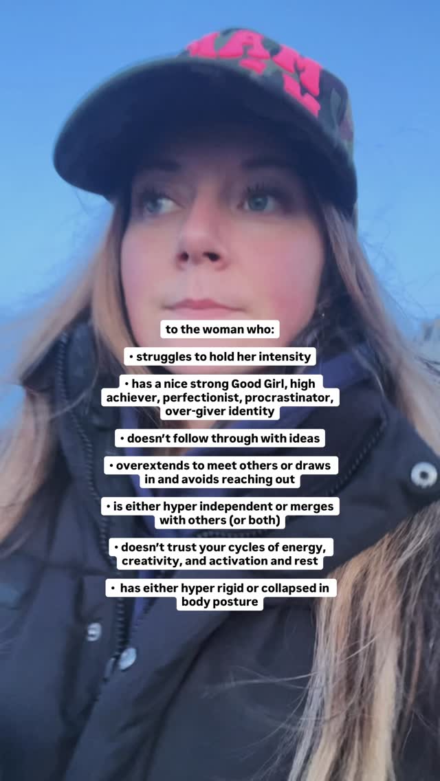 Containment is the physiological, energetic, spiritual, and existential structure that holds your internal experience.
When you switch your focus from micromanaging regulation to cultivating containment, you stop chasing states and start building structure and holding — then you naturally increase your capacity and your nervous systems innate ability to self regulate is restored.
When the focus is regulation, sooo many people become smaller and more afraid of life, activation, and sympathetic charge, have become over regulated, and lost trust in the autonomic system.
but when you create containment you reshape yourself into expansion. You can hold ALL of yourself without spilling over or clamping down.
⚡️This is the work we begin inside The Charge, the self paced mini course, as it relates to anxiety.
We don’t need to manage or get rid of or calm anxiety, we need to restore the containment to hold and channel it so it can be alchemised.
Comment CHARGE and I’ll send you the link to join
✨ We’re also going deep on containment building inside The Expansion movement and breathwork ceremony on 8 March.
Comment HOLD ME and I’ll send you the link to book your spot.