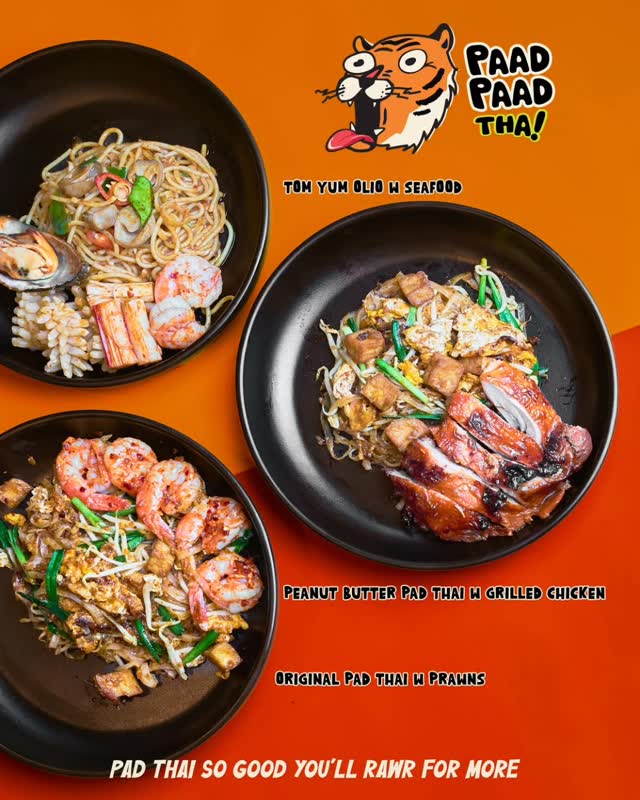 โจ๏ธ Break fast with bold, authentic Pad Thai flavours this Ramadan.
That perfect balance of sweet, sour, savoury โ comforting, satisfying, and made to share at Iftar.
๐ฅ Peanut Butter Pad Thai with Grilled Chicken
๐ถ๏ธ Tom Yum Olio Seafood
๐ค The OG Pad Thai with Prawns
Gather your loved ones. Slow down. Eat good.
#RamadanSG #IftarSG #thaifood #SGFoodies #sgfoodtrend
