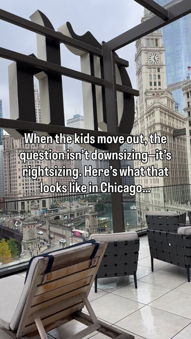 When the kids are grown and the house feels bigger than your needs, it’s not about downsizing it’s about rightsizing.
Here’s how life changes when you trade suburban square footage for a city lifestyle:
✨ Weekends shift from yardwork + errands ➡️ to brunch, museums, and games at Wrigley.�✨ Grocery shopping becomes less Costco hauls ➡️ and more fresh markets + quick walks.�✨ Hosting goes from folding chairs in the backyard ➡️ to skyline dinners on the rooftop.�✨ Daily life? Forget long commutes, everything you love is just steps from home.
Rightsizing isn’t about having less, it’s about living more intentionally.
💬 Comment Chicago below and I’ll send you my Guide to My Favorite Spots in Chicago 🏙️
downsizing | rightsizing | emptynesters | city living done right | Chicago realtor