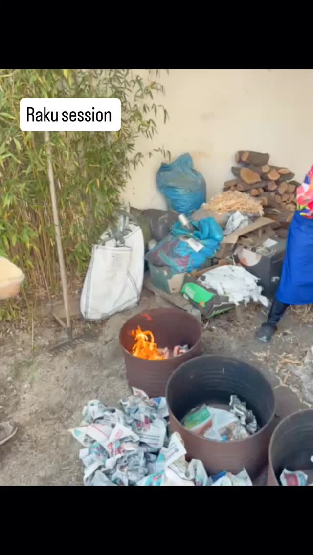 #ceramicretreat #japaneseceramic #rakufiring