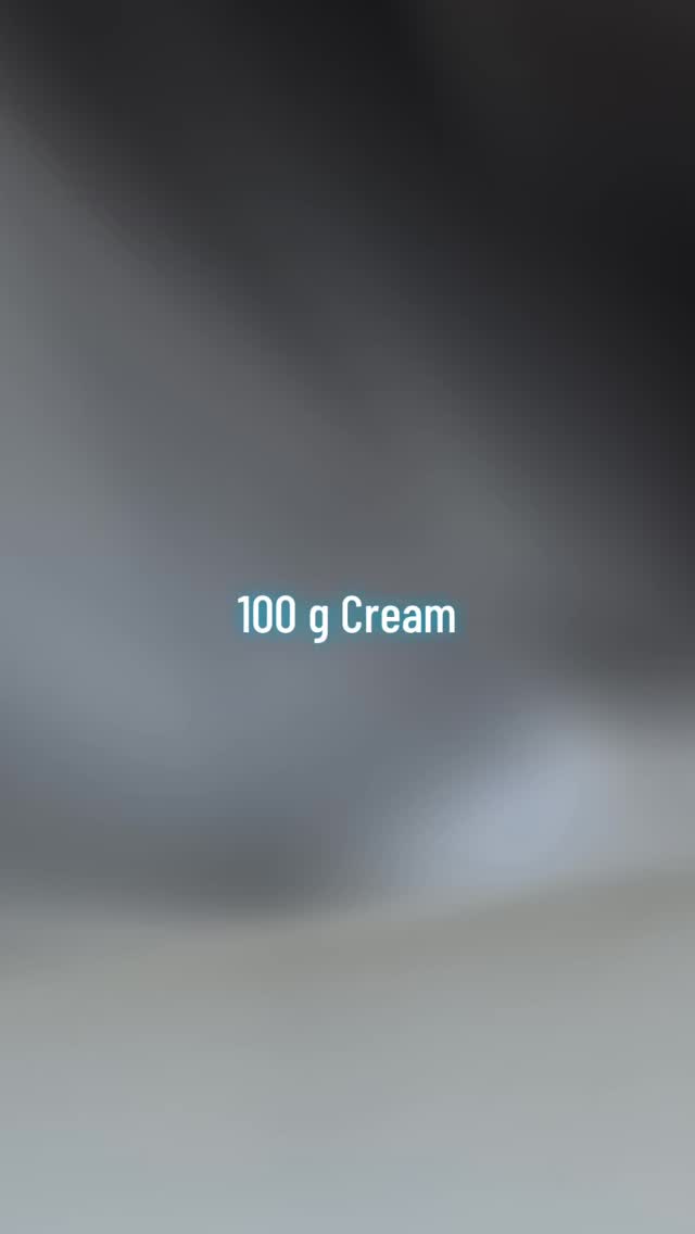 White Chocolate Ganache. Whip to finish